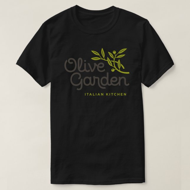 Olive Garden Resto Sticker.png T-Shirt (Design vorne)