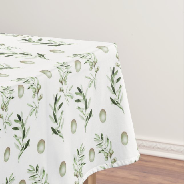 Olive Green 52x70 Tablecloth Tischdecke (Beispiel)