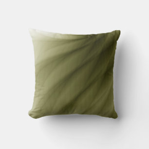 Olive Green Abstrakt Artistic Wohngestaltung Kissen