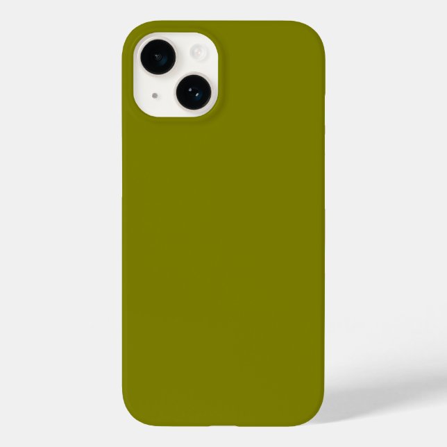 Olive Green Case-Mate iPhone Hülle (Rückseite)