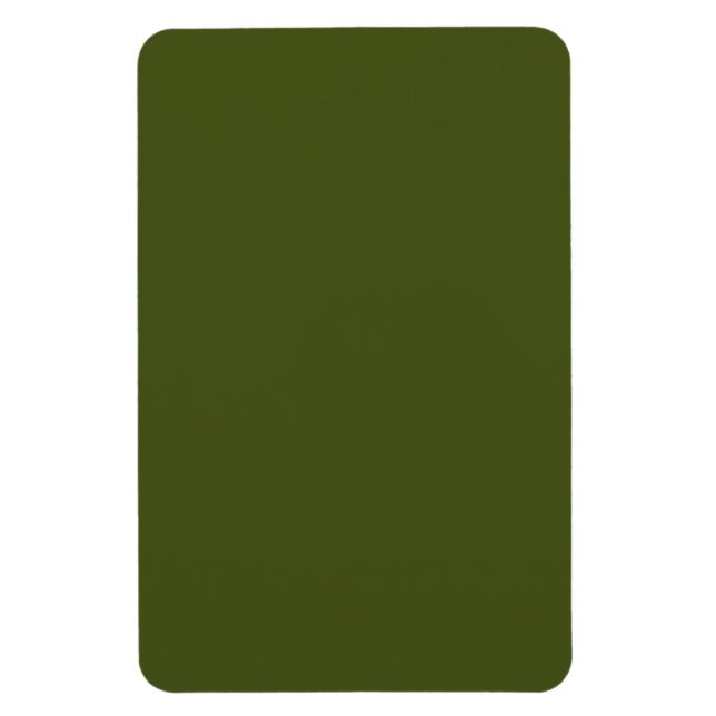 Olive Green Color Decoder anpassen Magnet (Vertikal)