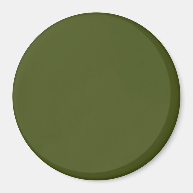 Olive Green Color Decoder anpassen Magnet (Vorne)