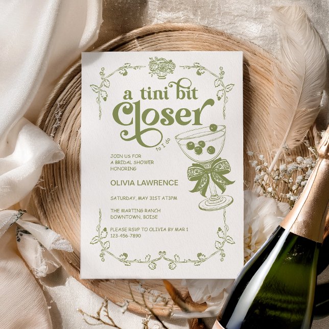 Olive Green ein bisschen Naher als ich Einladung (Von Creator hochgeladen)