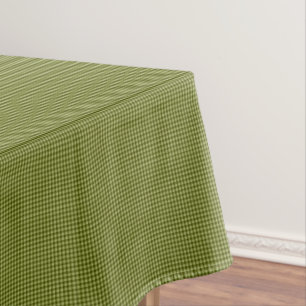 Olive Green Gingham-52x70 COTTON TABLECLOTH Tischdecke
