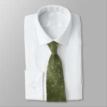 Olive Green Glitzer