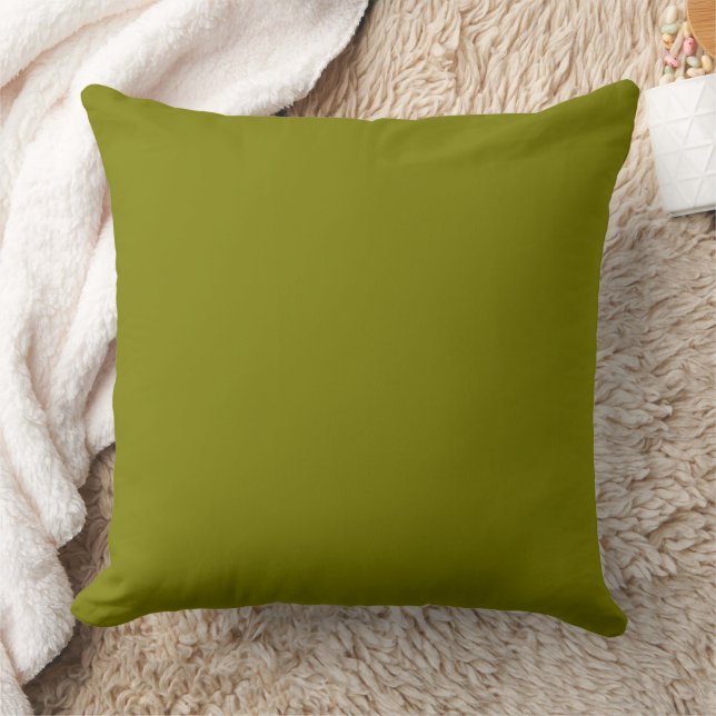 Olive Green Kissen (Decke)