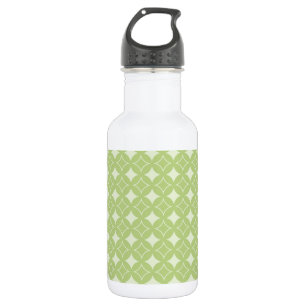 Olive Green Shippo Muster Trinkflasche