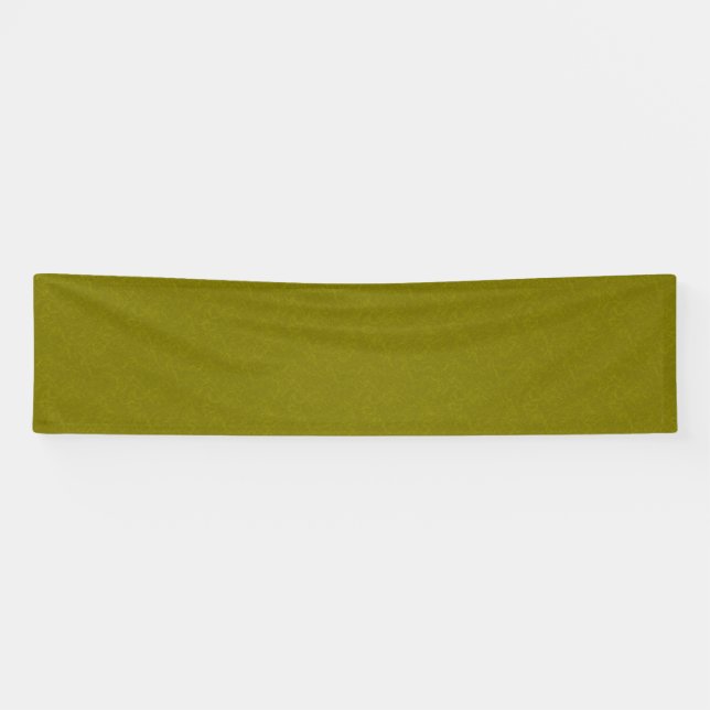 Olive green surface with subtle swirling pattern banner (Horizontal)