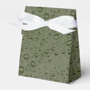 Olive-Green-Water-Tröpfchen Geschenkschachtel