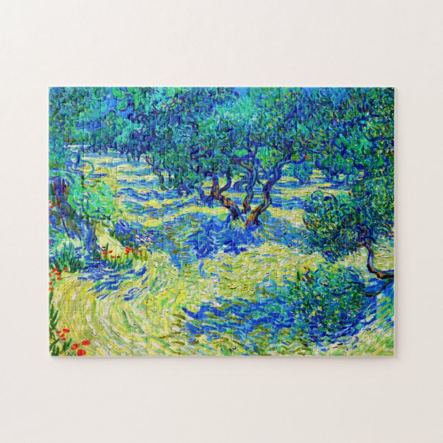 Olive Grove by Vincent Van Gogh Puzzle (Horizontal)