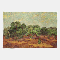 Olive Grove, Pale Blue Sky von Vincent van Gogh