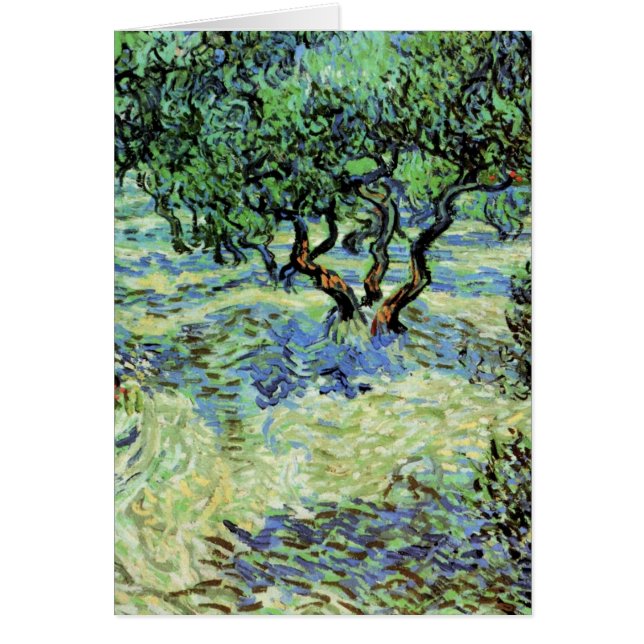 Olive Grove von Vincent van Gogh (Vorne)
