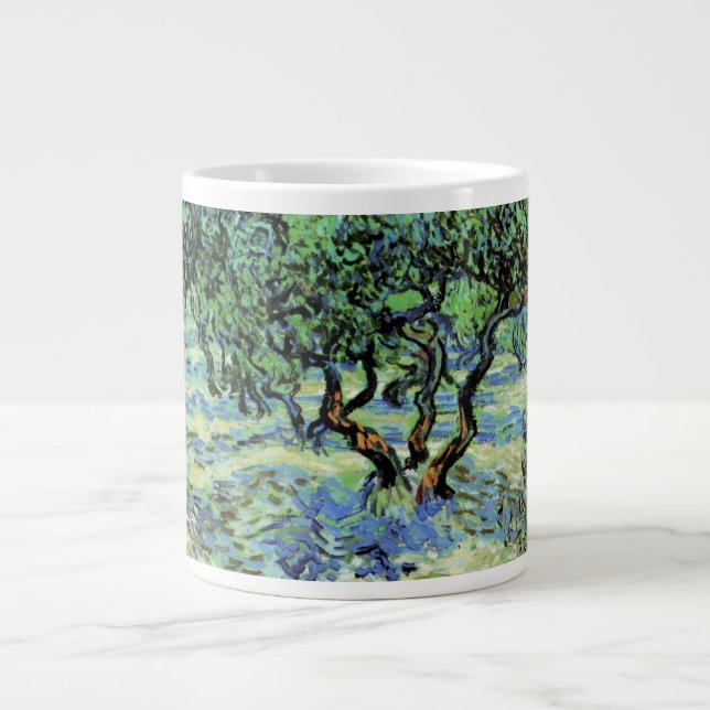 Olive Grove von Vincent van Gogh Jumbo-Tasse (Vorderseite)