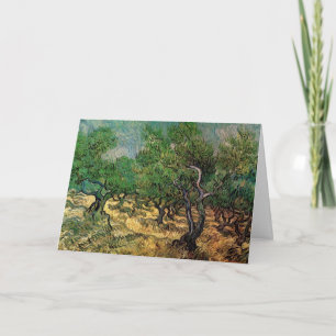 Olive Grove von Vincent van Gogh Karte