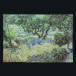 Olive Grove von Vincent van Gogh Stofftischset<br><div class="desc">Olive Grove von Vincent van Gogh ist ein Vintages Kunstmaler, der Post-Impressionismus in der Natur darstellt. Van Gogh malte über ein Dutzend Olivenbäume, während er im Süden Frankreichs lebte. Ein Obstgarten mit Obstbäumen auf einem Bauernhof in der Sommersaison. Über den Künstler: Vincent Willem van Gogh (1853-1890) war einer der berühmtesten...</div>