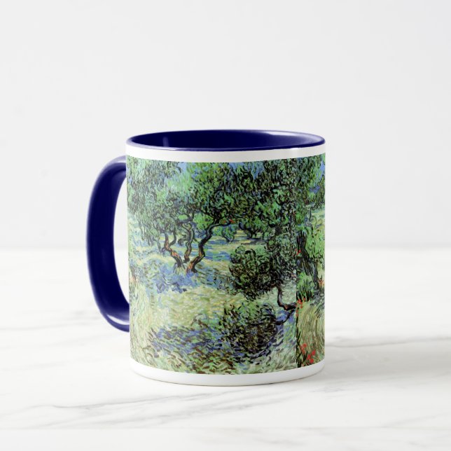 Olive Grove von Vincent van Gogh Tasse (Vorderseite Links)