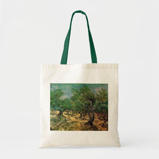 Olive Grove von Vincent van Gogh Tragetasche (Vorne)