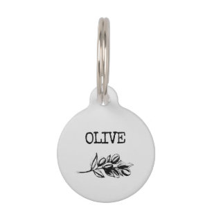 Olive Haustiermarke