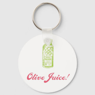 Olive Juice Valentine's Day Keyring Schlüsselanhänger