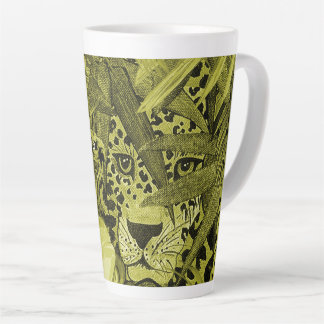 Olive Leopard Milchtasse