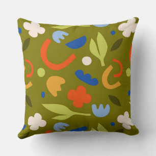 Olive Meadow Kissen