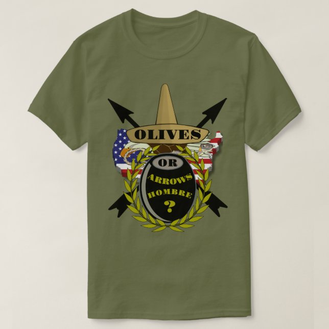 Olive or arrows hombre T-Shirt (Design vorne)