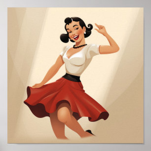 Olive Oyl Poster