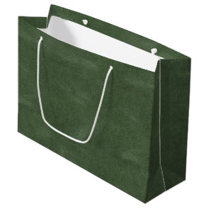 Olive Pistachio Green Christmas Textur Große Geschenktüte
