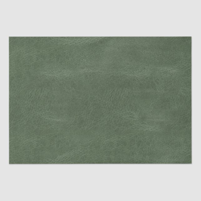 Olive Pistachio Green Christmas Textur Seidenpapier (Vorderseite)