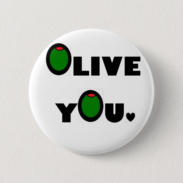 Olive Sie Button (Vorderseite)