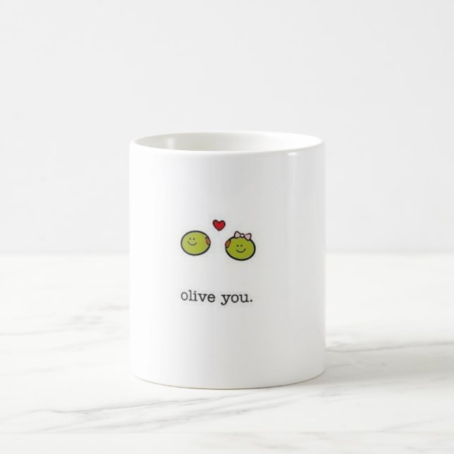 Olive Sie Kaffeetasse (Mittel)