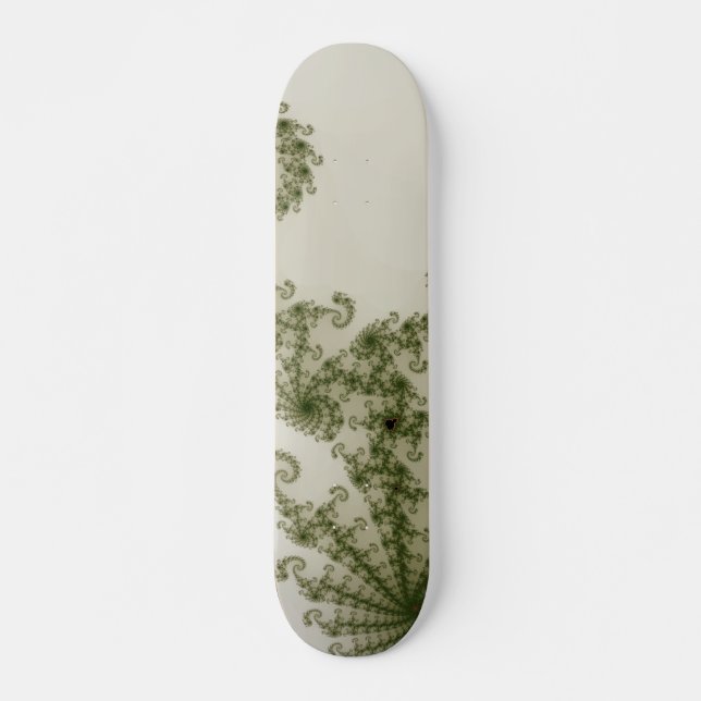 Olive Smoke Skateboard (Vorne)