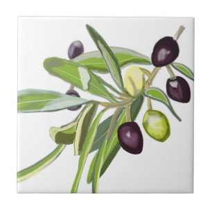 Olive Spray Fliese