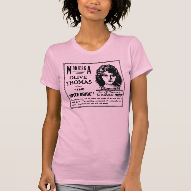 Olive Thomas The Spite Bride 1919 T-Shirt (Vorderseite)