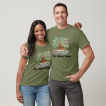 Olive Tree Adult Color T - Shirt
