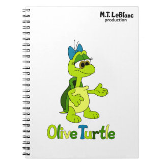 Olive Turtle Notizblock