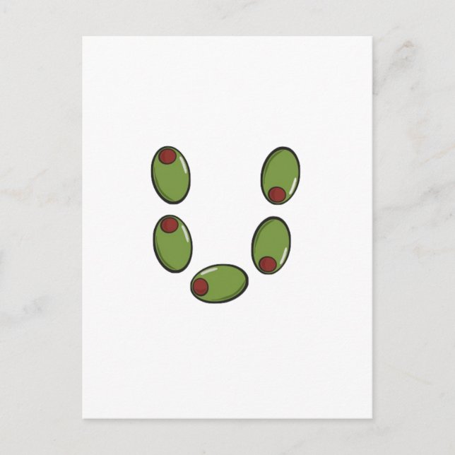 Olive u postkarte (Vorderseite)