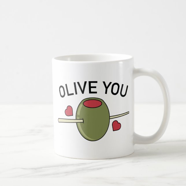 Olive You Kaffeetasse (Rechts)
