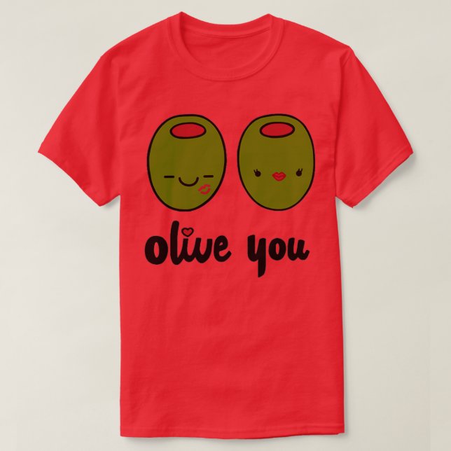 Olive You T-Shirt (Design vorne)