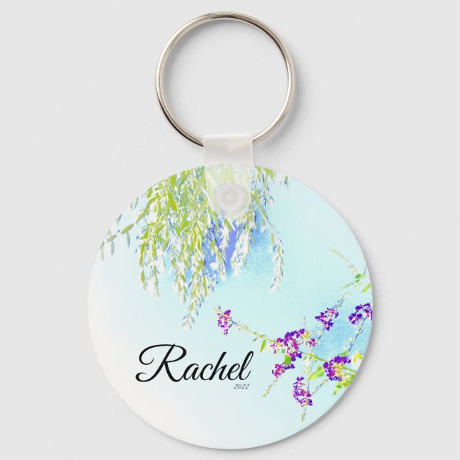 Olive-Zweigkupplung Schlüsselanhänger (Vorderseite)