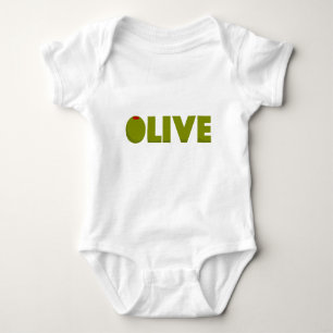 Olivegrün Baby Strampler