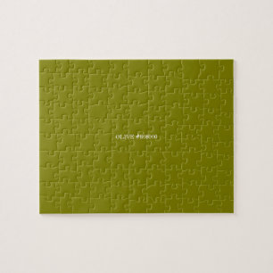 Olivegrün Puzzle