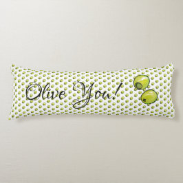 Olivegrün Seitenschläferkissen