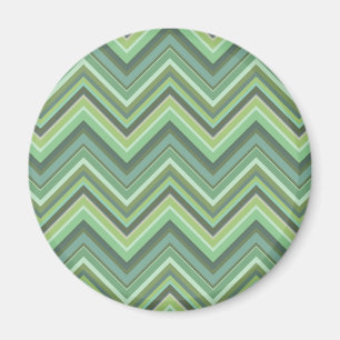 Oliven Green Zigzag Magnet