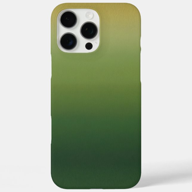 Oliven-Grüngefälle Case-Mate iPhone Hülle (Rückseite)