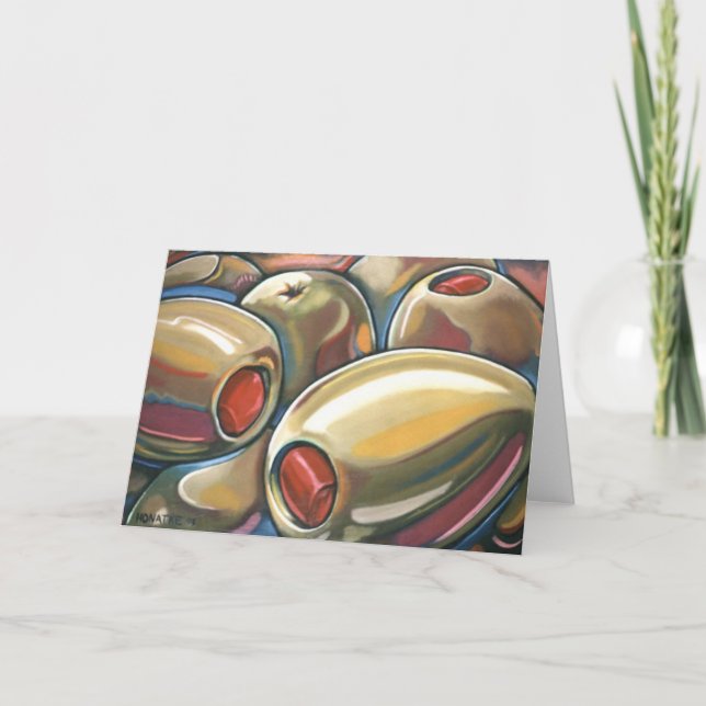 OLIVEN KARTE (Vorderseite)