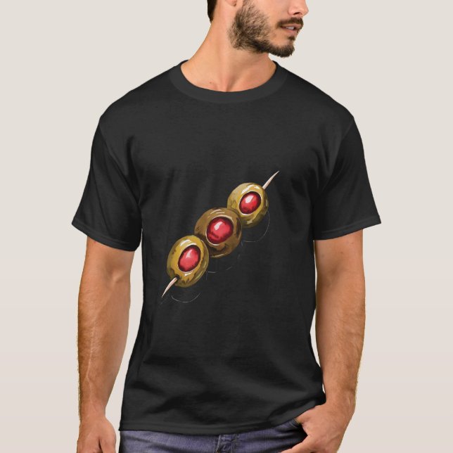 Oliven Oliven T-Shirt (Vorderseite)