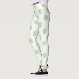 Oliven Polka Punkte Leggings
