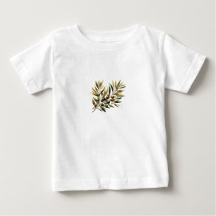 Oliven-Rose Baby T-shirt