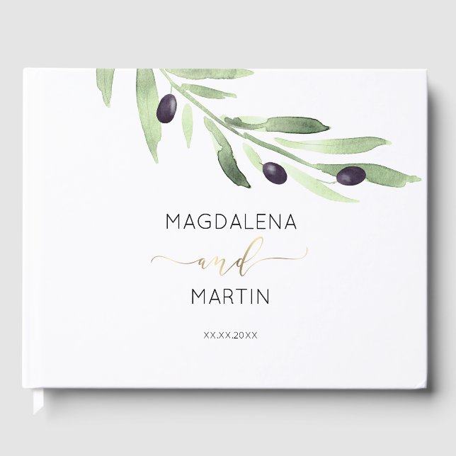 Olivenaisehotel Gästebuch (Vorderseite)